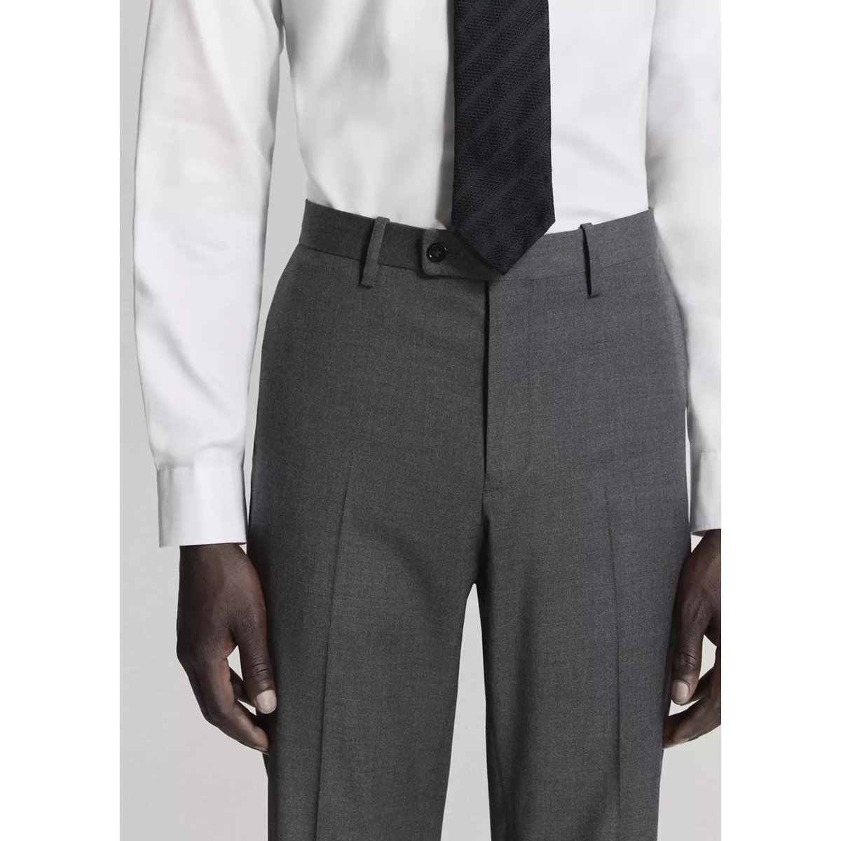 Pantalon costume Milán slim-fit gris, MANGO MAN