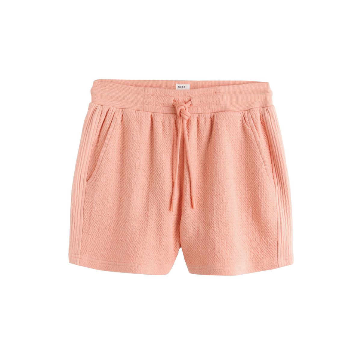 Short texturé abricot, NEXT