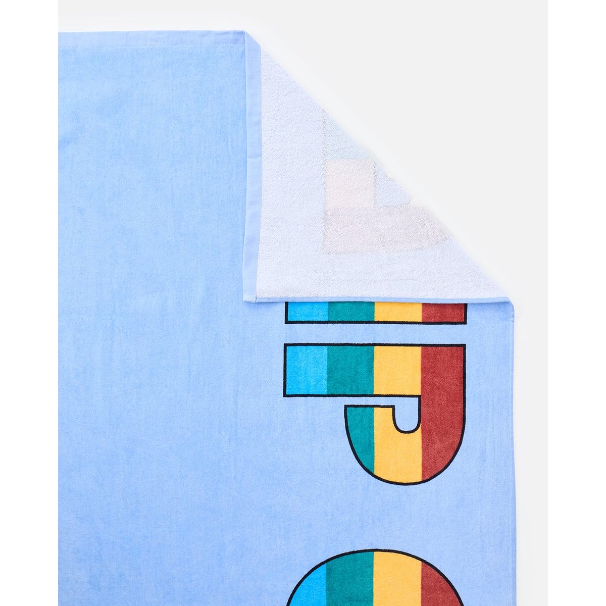 Serviette de plage en velour Stephanie Gilmore bleu ciel, RIP CURL
