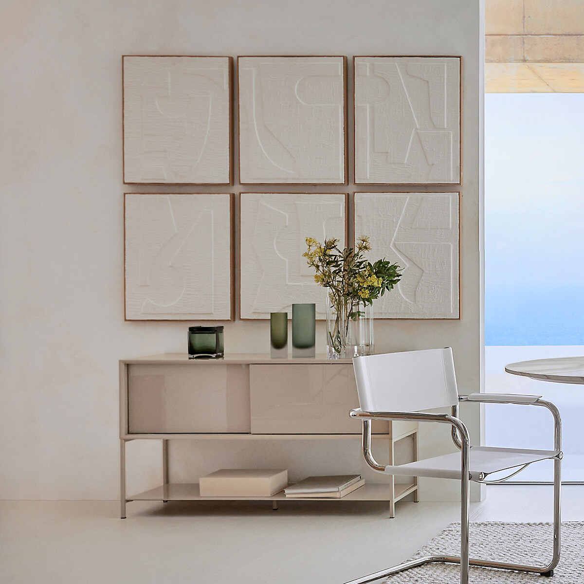 Sideboard Mambo, lackiert sandfarben, AM.PM