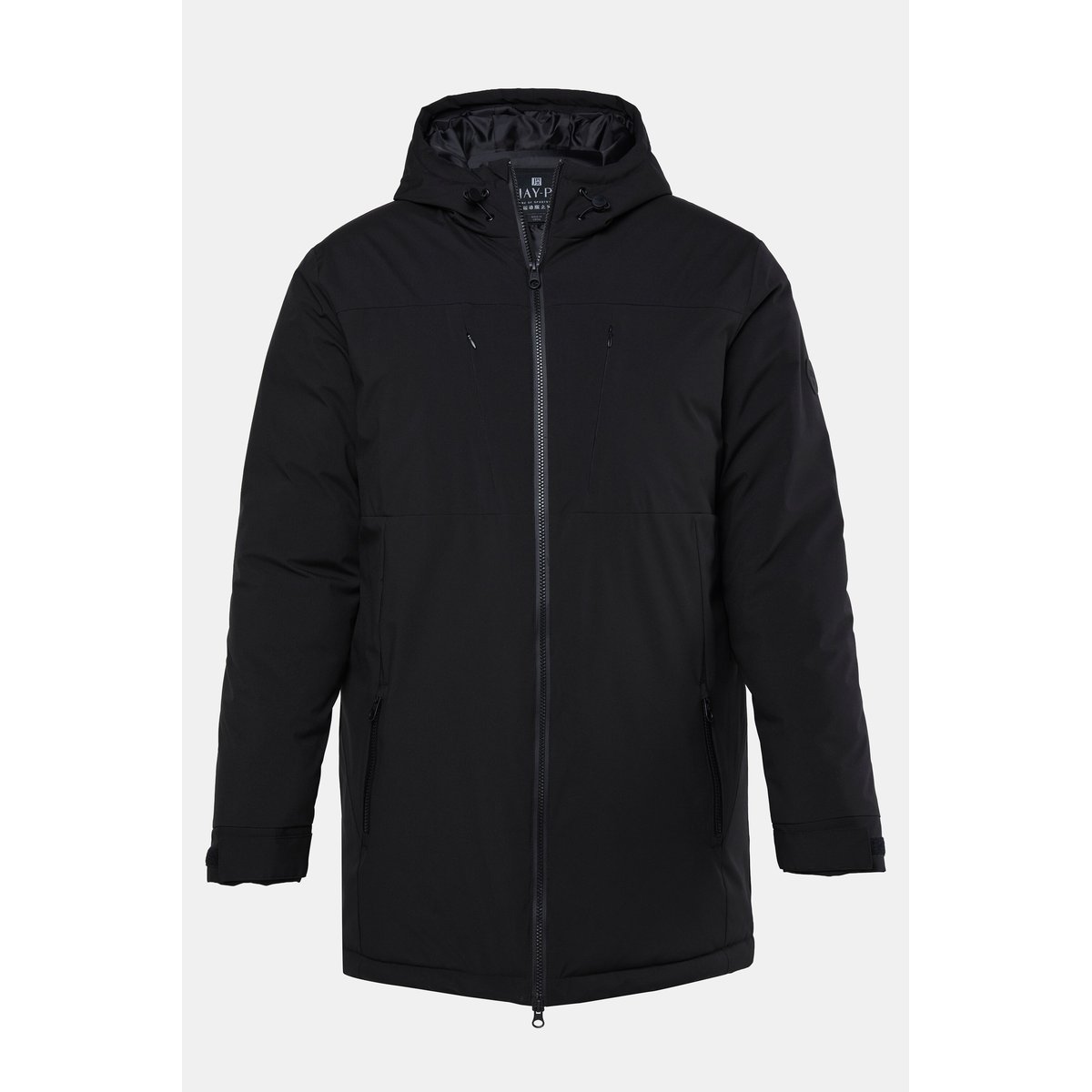 Veste technique, outdoor, imperméable noir, JP1880