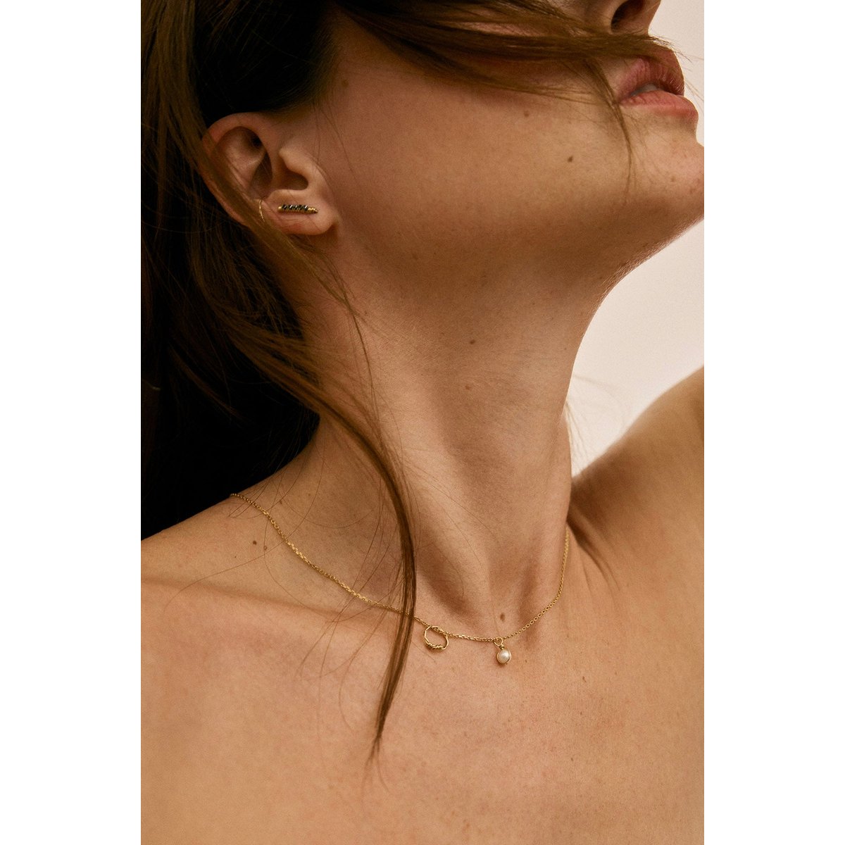Pendentif anneau Torsade - Or 750‰ or, YAY PARIS