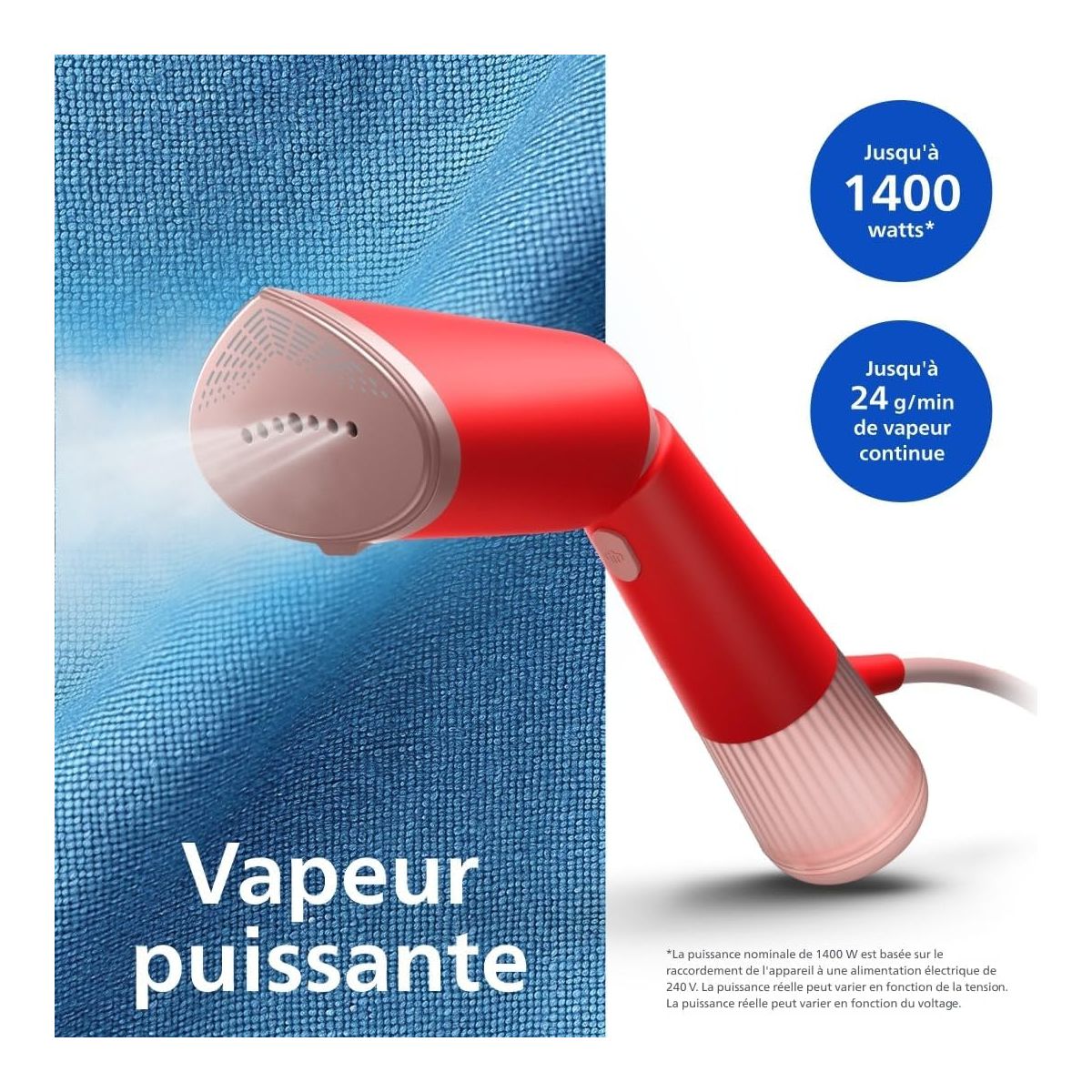 Défroisseur vapeur STH5020/40 couleur unique, PHILIPS