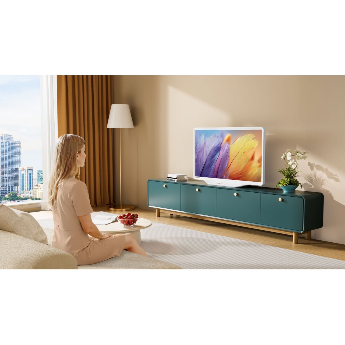 TV QLED 32S5Q (2025) 32" (81 cm) couleur unique, HISENSE