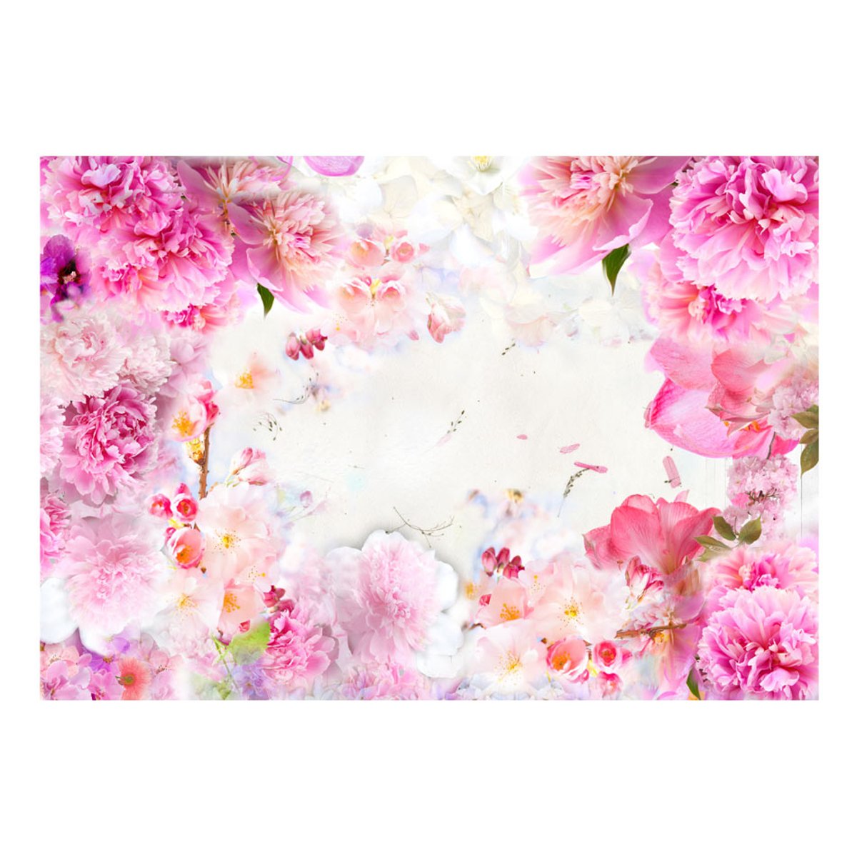 Papier peint intissé panoramique Fleurs Blooming June multicouleur, EDEN