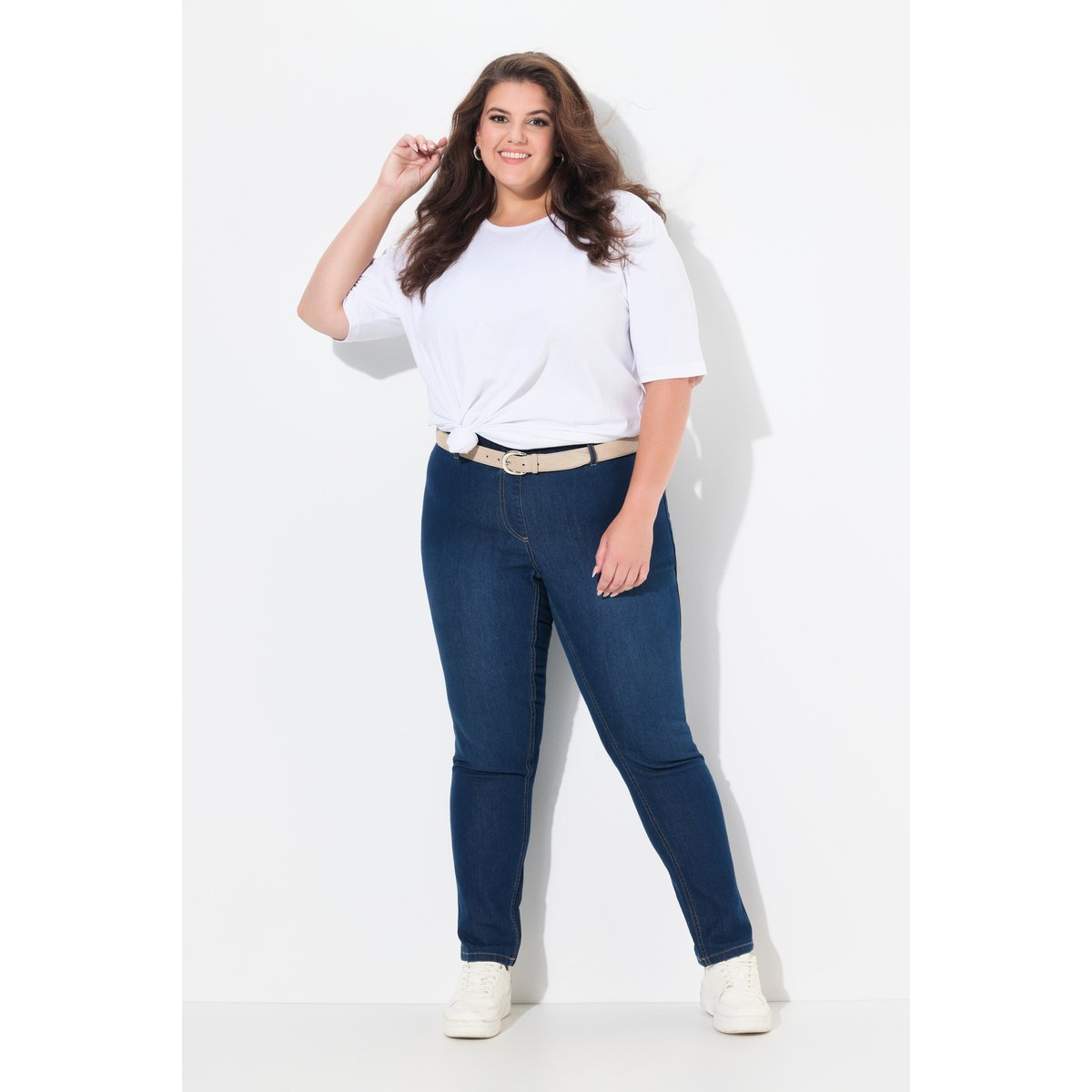 Jegging en denim SIENNA bleu jean, ULLA POPKEN