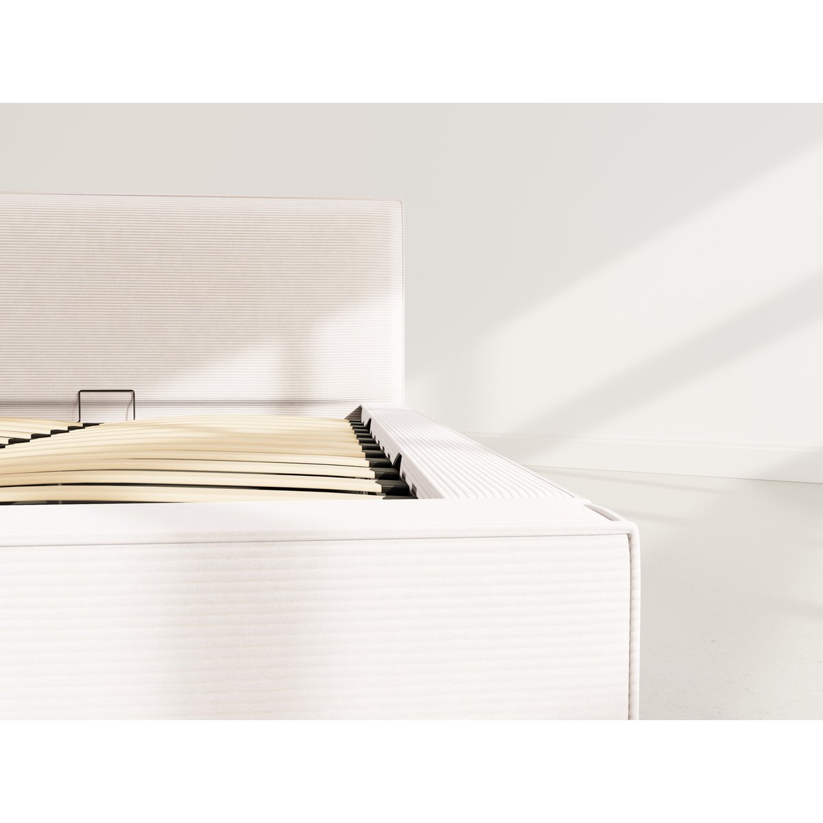 Lit coffre - TOPAZE beige, BEST MOBILIER