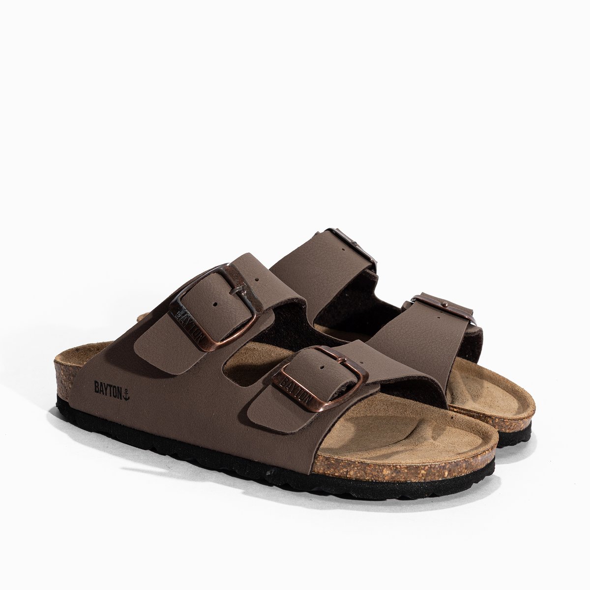 Mules Atlas marron, BAYTON