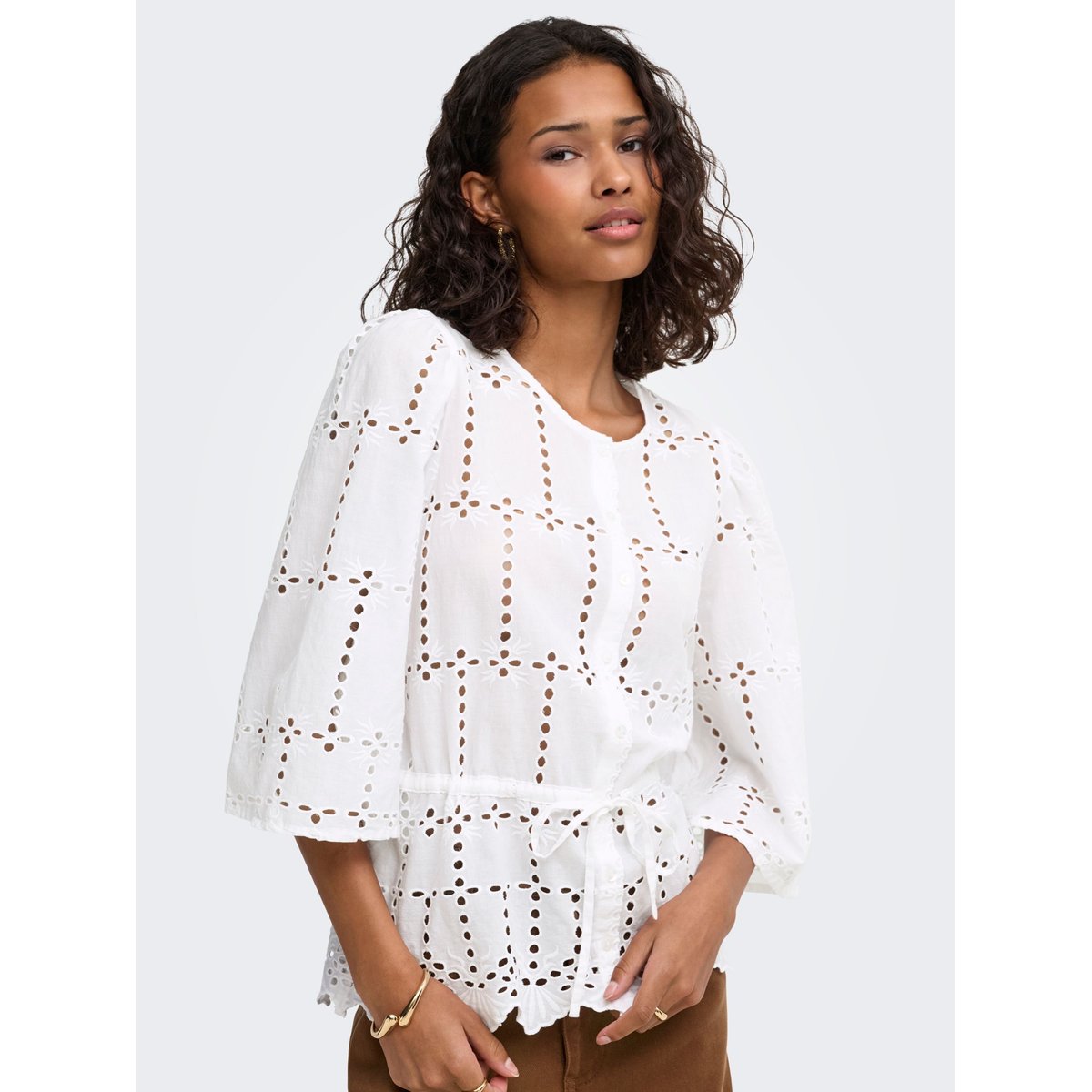 Chemise cloud dancer, JDY