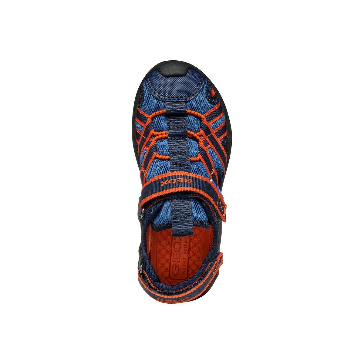 Kids Airadyum Closed Sandals, Water Friendly navy blue/red, GEOX