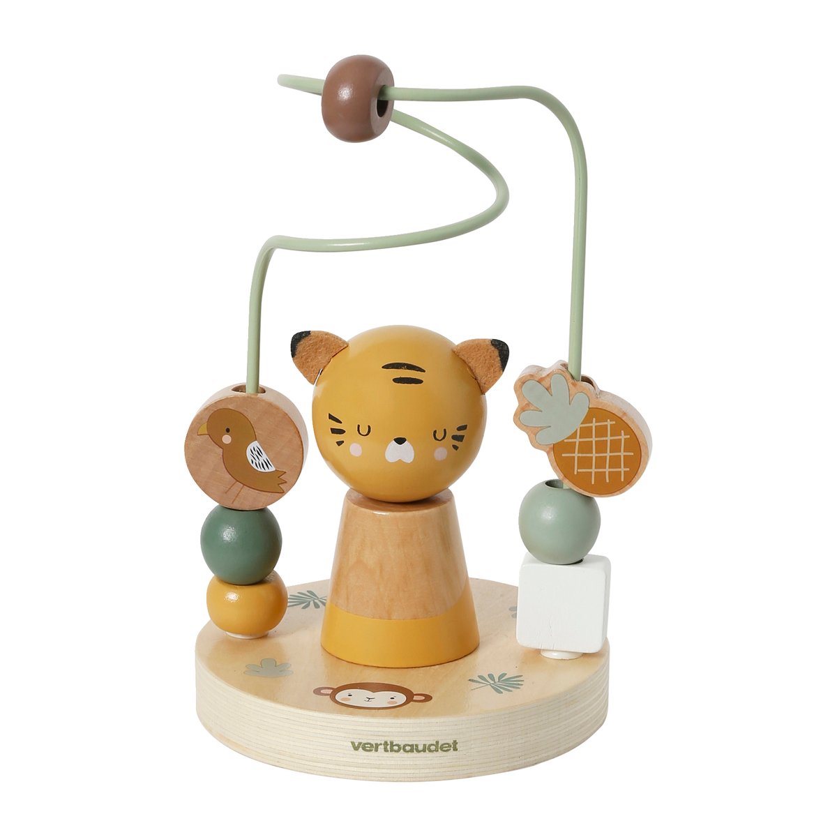 Boulier 2 en 1 en bois FSC® tanzanie, VERTBAUDET