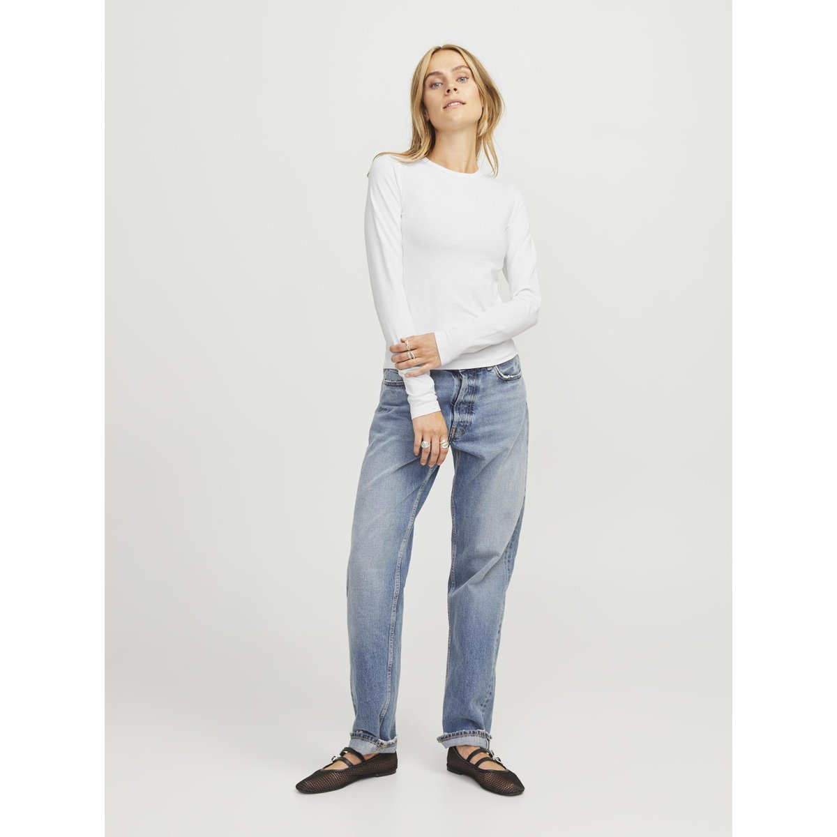 T-Shirt À Manches Longues bright white, JJXX