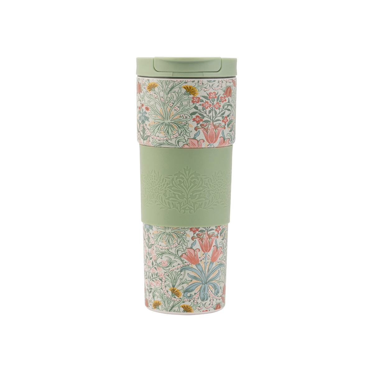 Kitchen Garden Stainless Steel Travel Mug green, WILLIAM MORRIS AT HOME