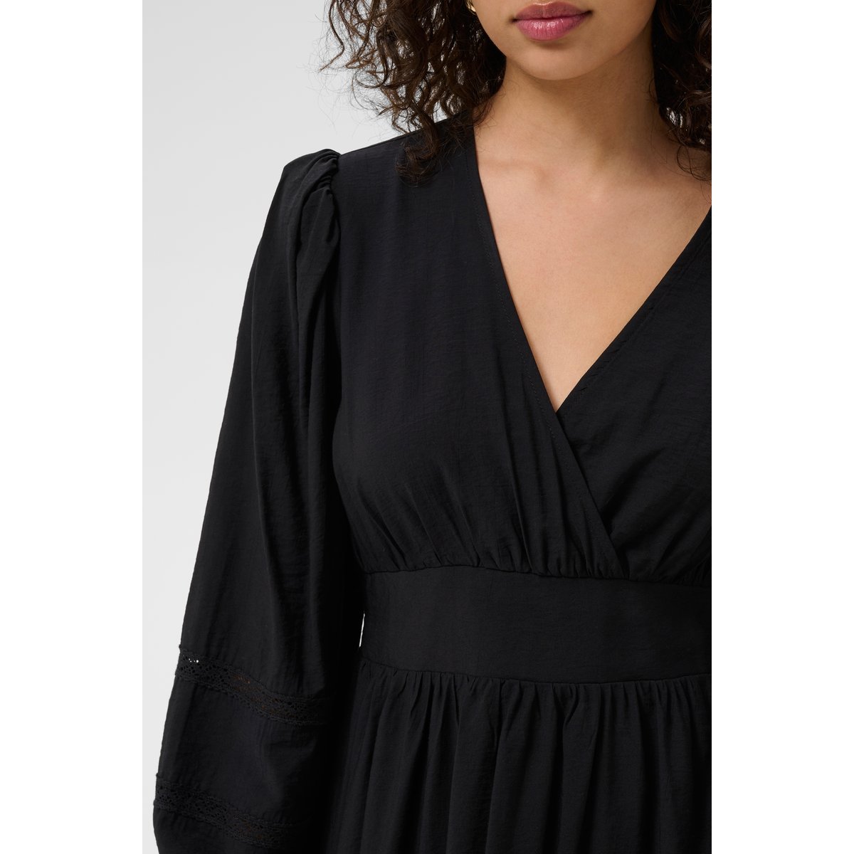 Robe noir black deep, KAFFE