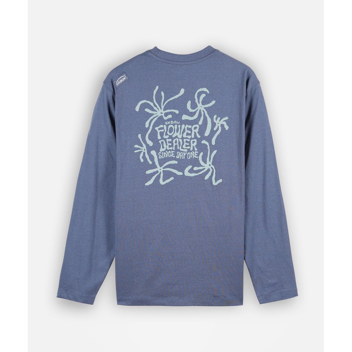Tee-shirt manches longues MELT vintage indigo, OXBOW