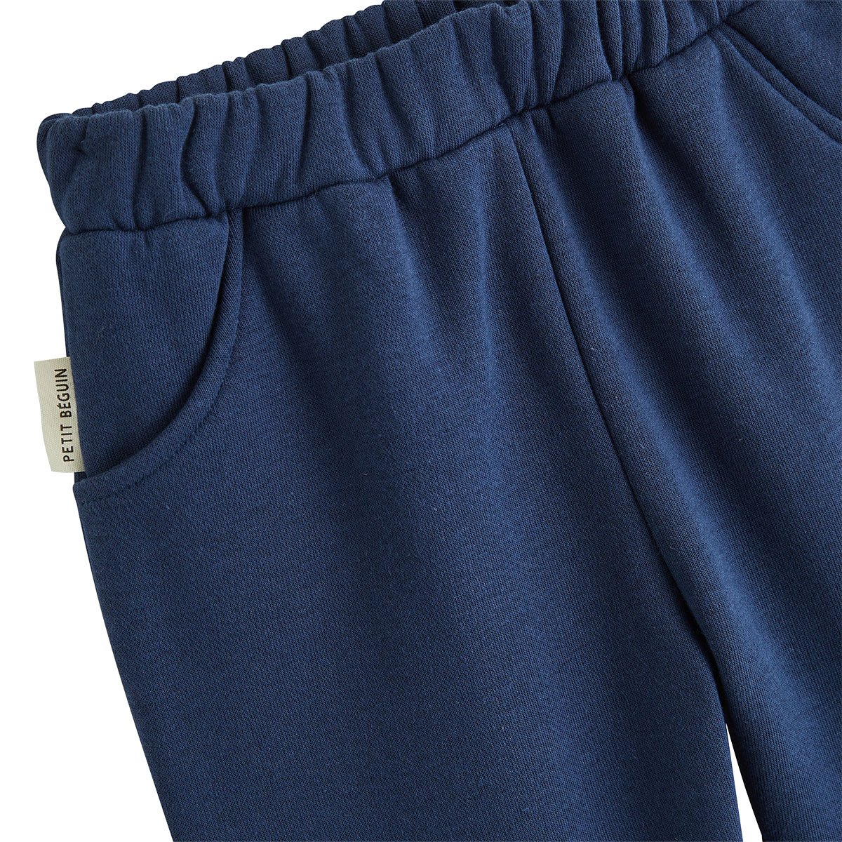 Ensemble enfant sweat et pantalon en molleton Mathéo bleu, PETIT BEGUIN