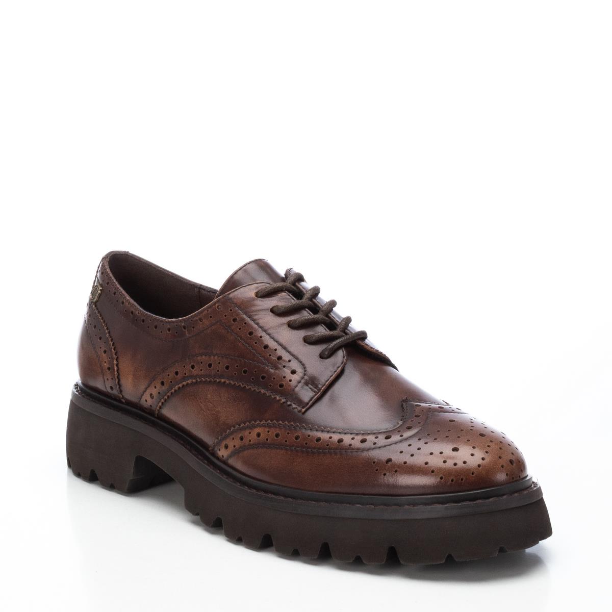 Chaussure Blucher/Derby Plaine Décontractée Lacets brun, CARMELA