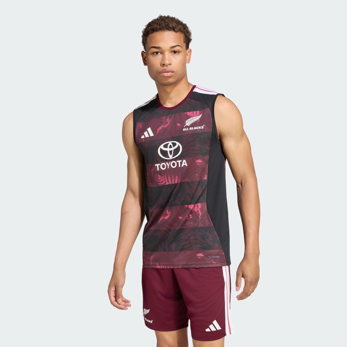 Débardeur All Blacks South Africa Tour Débardeur All Blacks South Africa Tour maroon, adidas Performance
