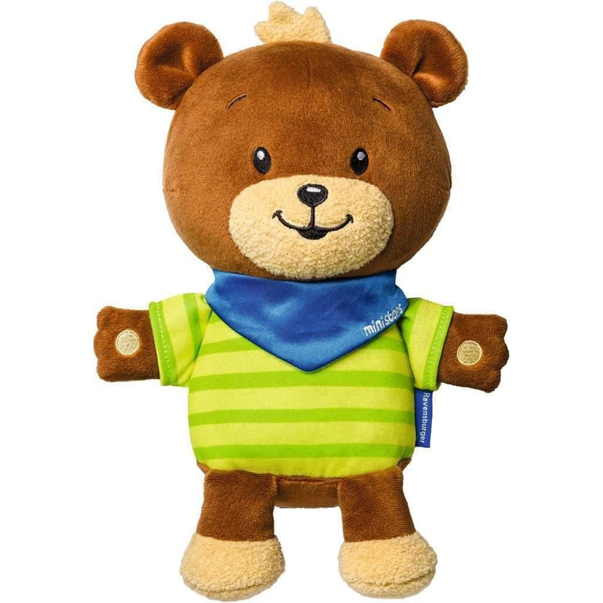 Ministeps Ours en Peluche Butz multicolore, RAVENSBURGER