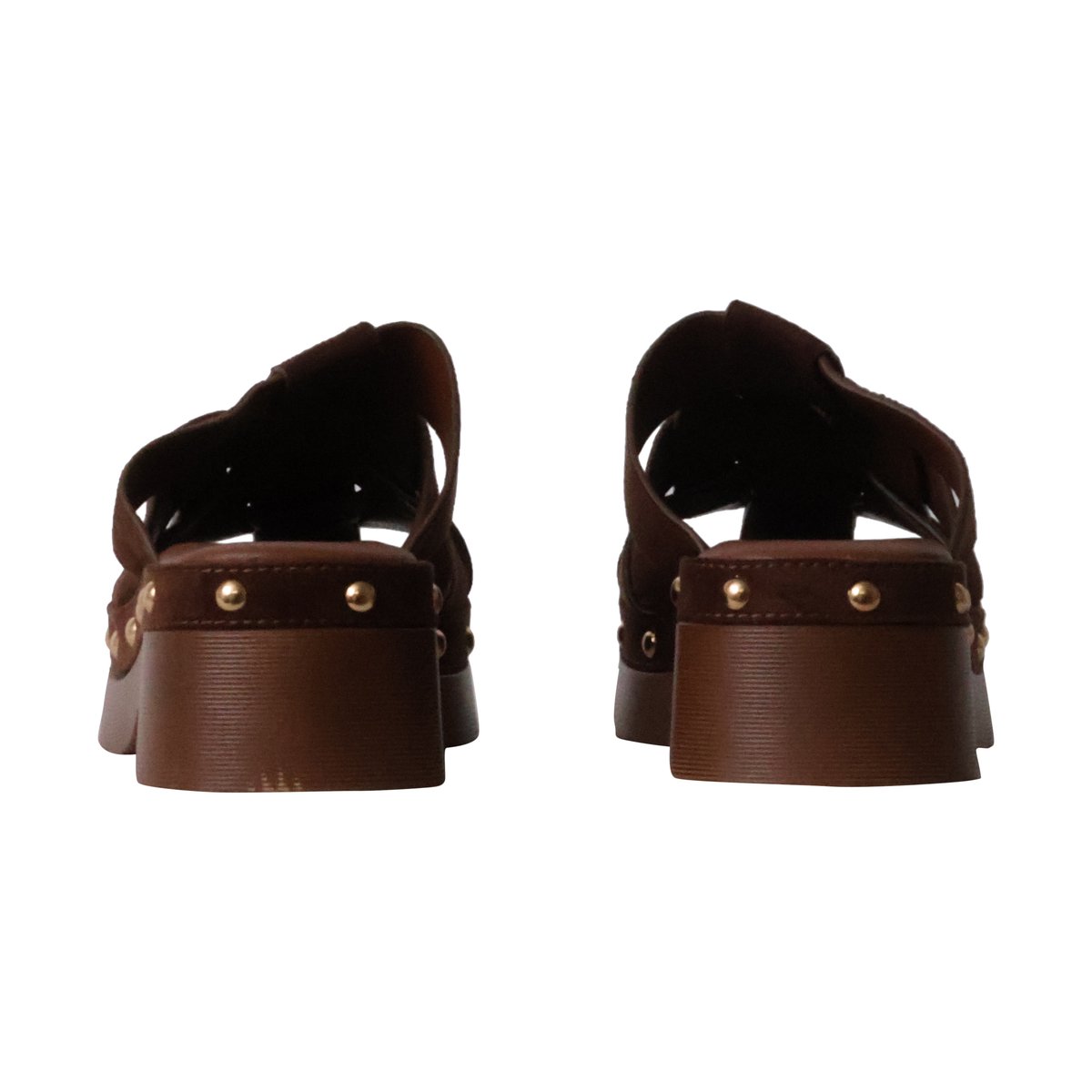 Mules à Enfiler marron, ENZA NUCCI