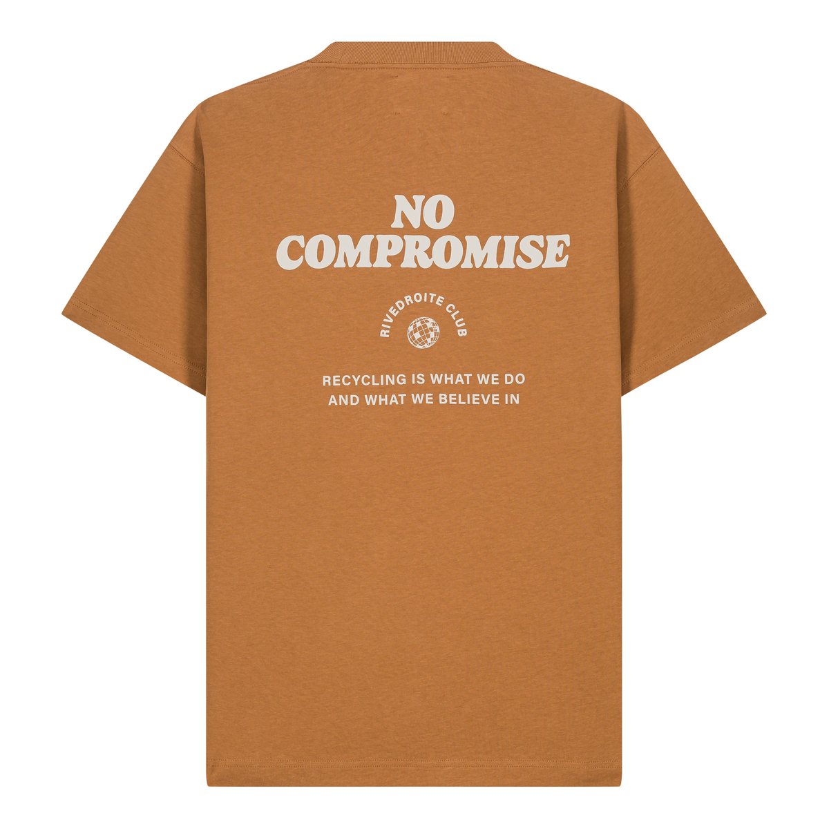 Tee shirt No Compromise PIGALLE tabac, RIVEDROITE