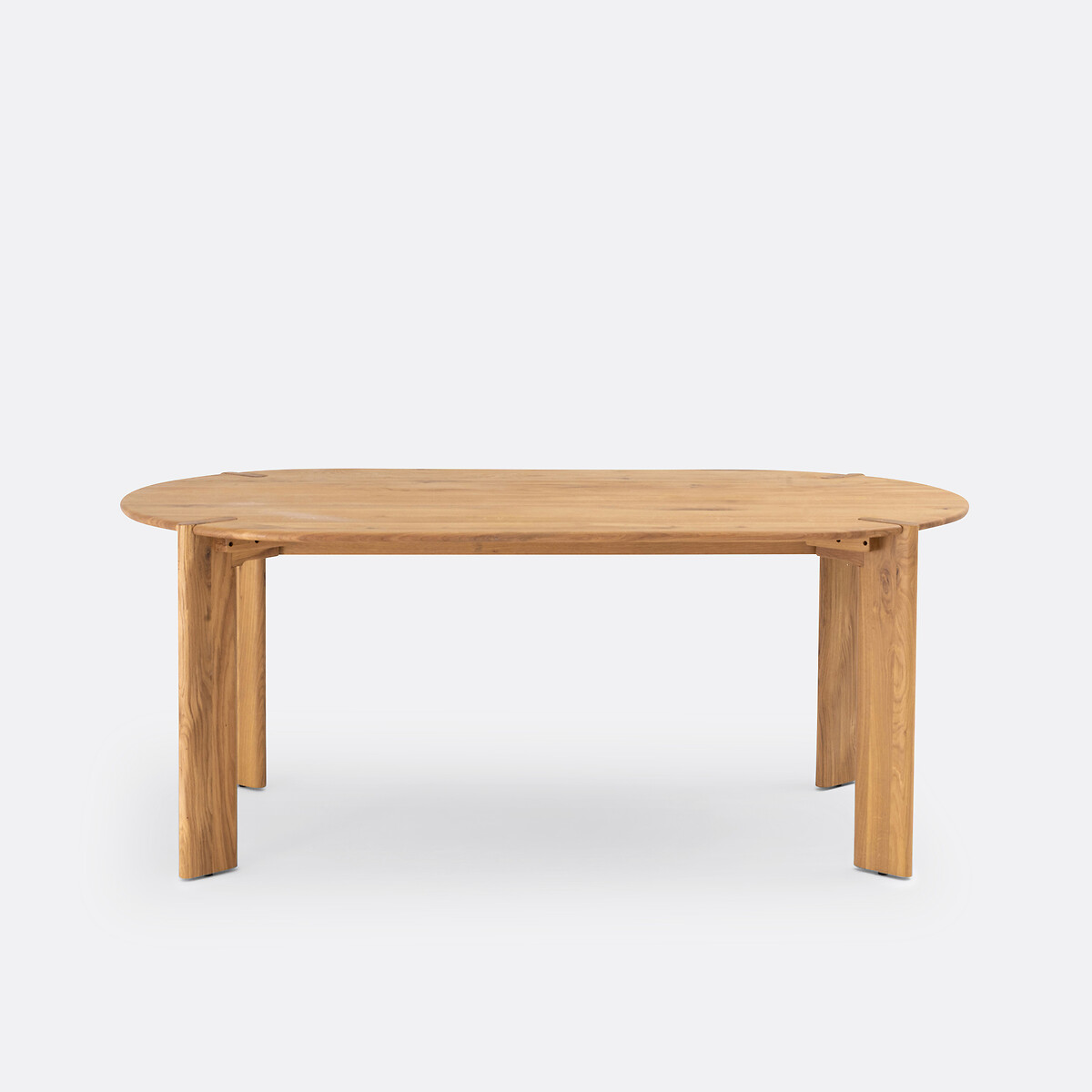 Table à manger, en chêne massif, 6 à 8 couverts, ELMO chêne, LA REDOUTE INTERIEURS