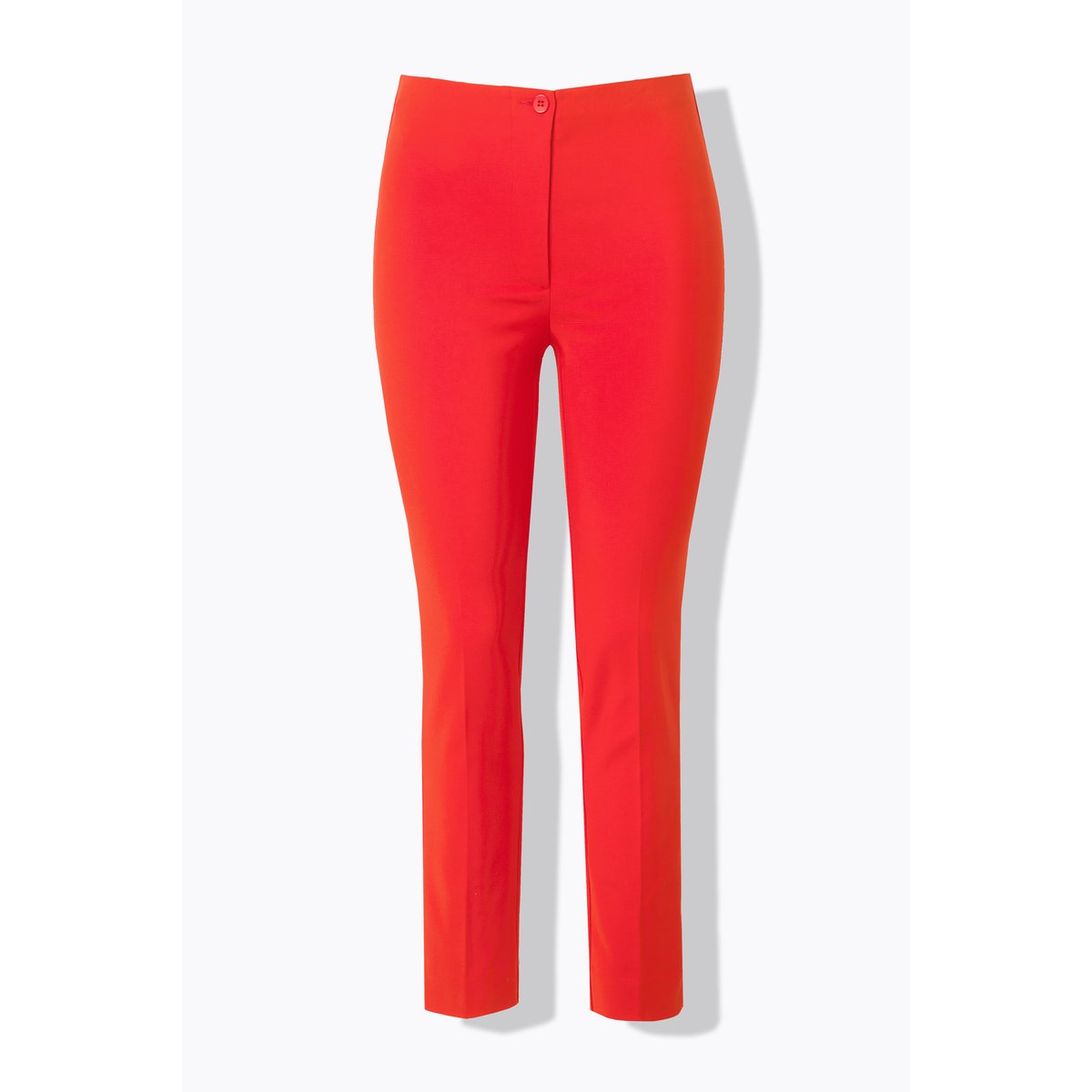 Pantalon Sienna en bengaline. Coupe slim poivrons rouges, ULLA POPKEN