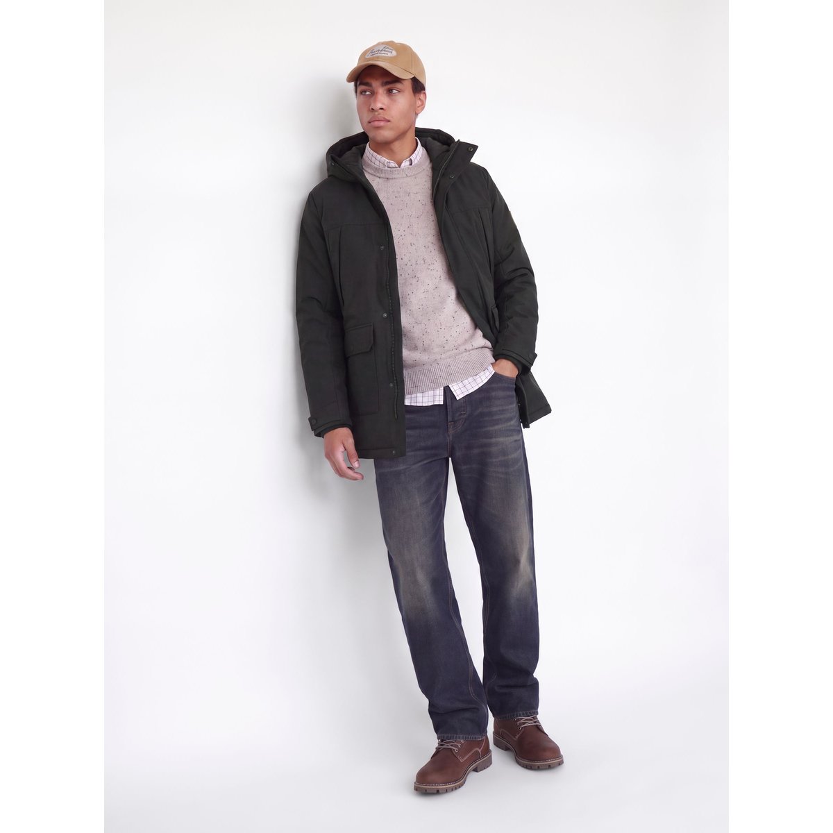 Parka black 1, JACK & JONES