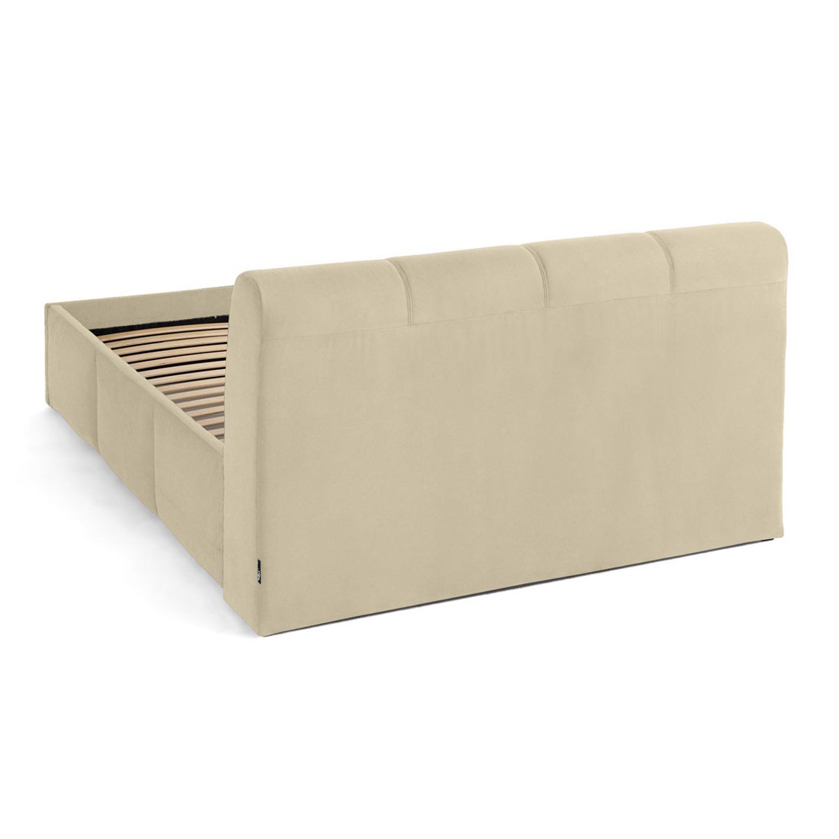 Lit coffre - ELYSIA beige, BEST MOBILIER