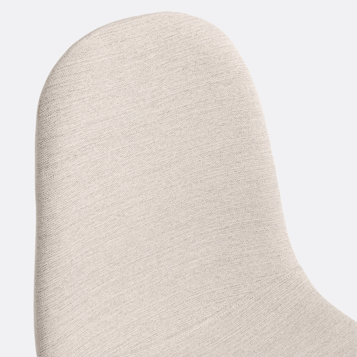 Lot de 2 chaises, tissu tramé, Polina ecru, LA REDOUTE INTERIEURS