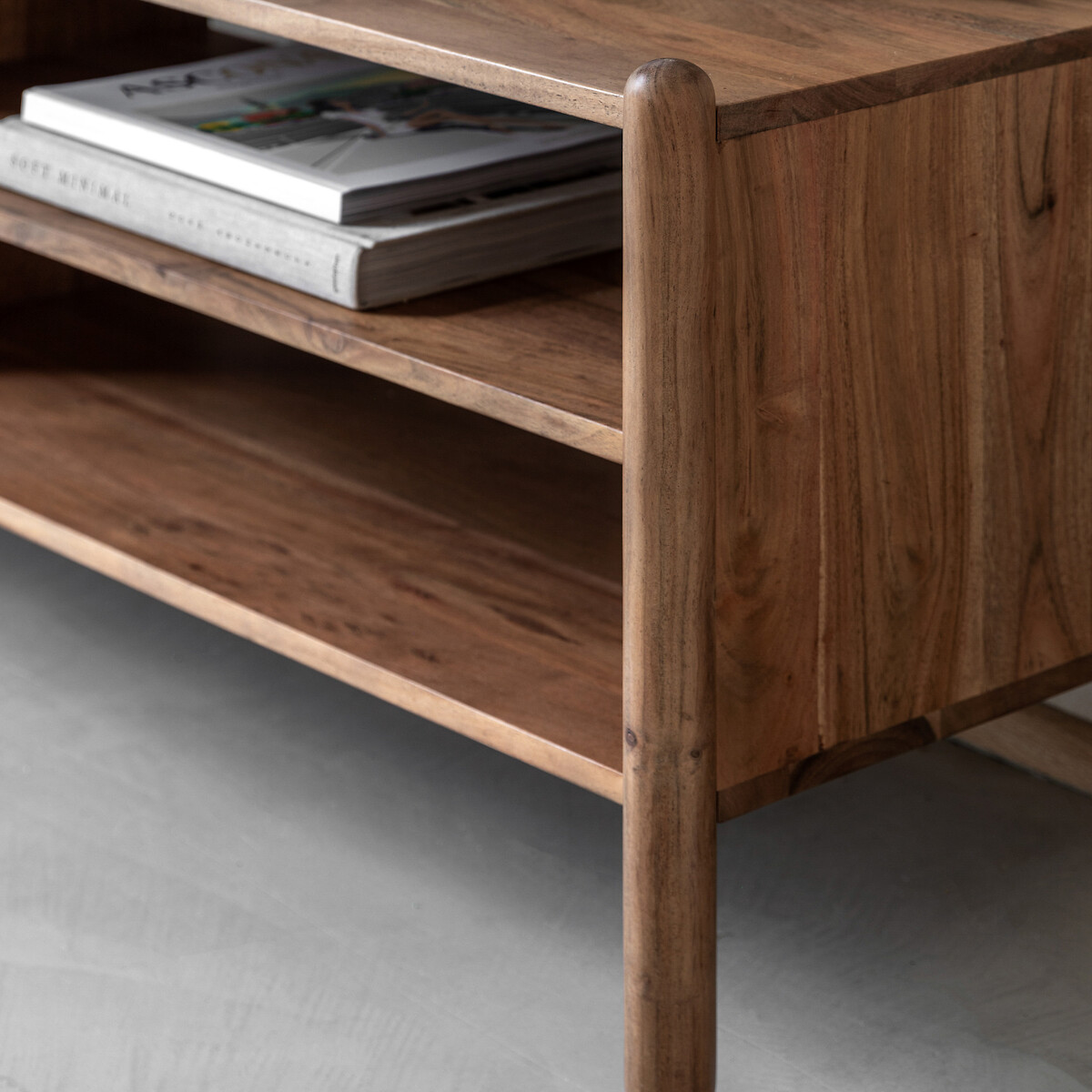 Chico Acacia Wood Media Unit natural, ÉDITÉ