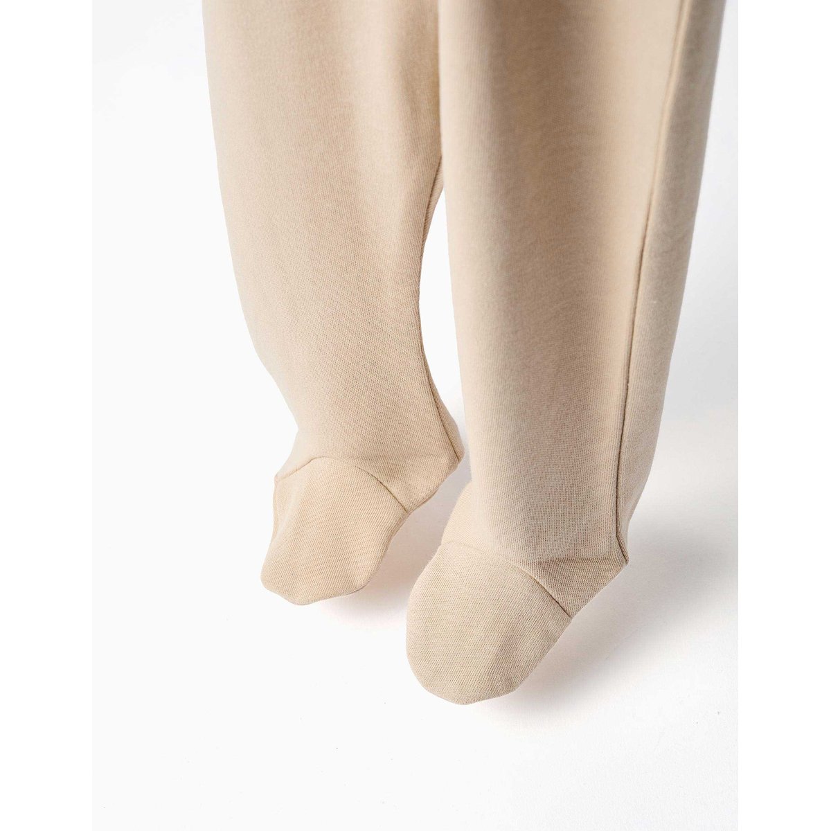 Lot de 4 pantalons à pieds en coton peigné multicolore, ZIPPY