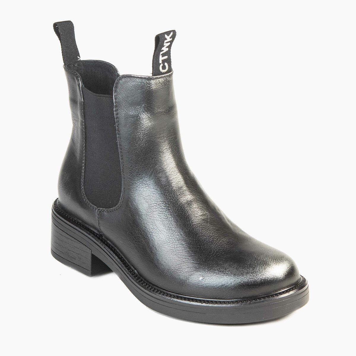 Kalmu Chelsea Boots black/silver-coloured, CHATTAWAK