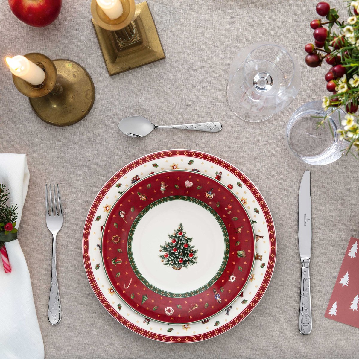 Assiette À Dessert TOY'S DELIGHT rouge, VILLEROY & BOCH