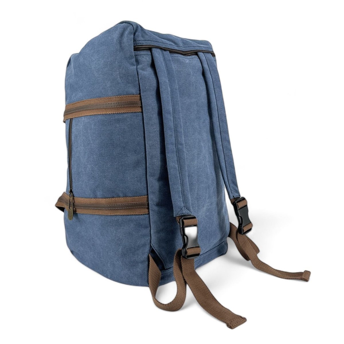 Sac week-end en toile et cuir TOLBIAC denim, OH MY BAG