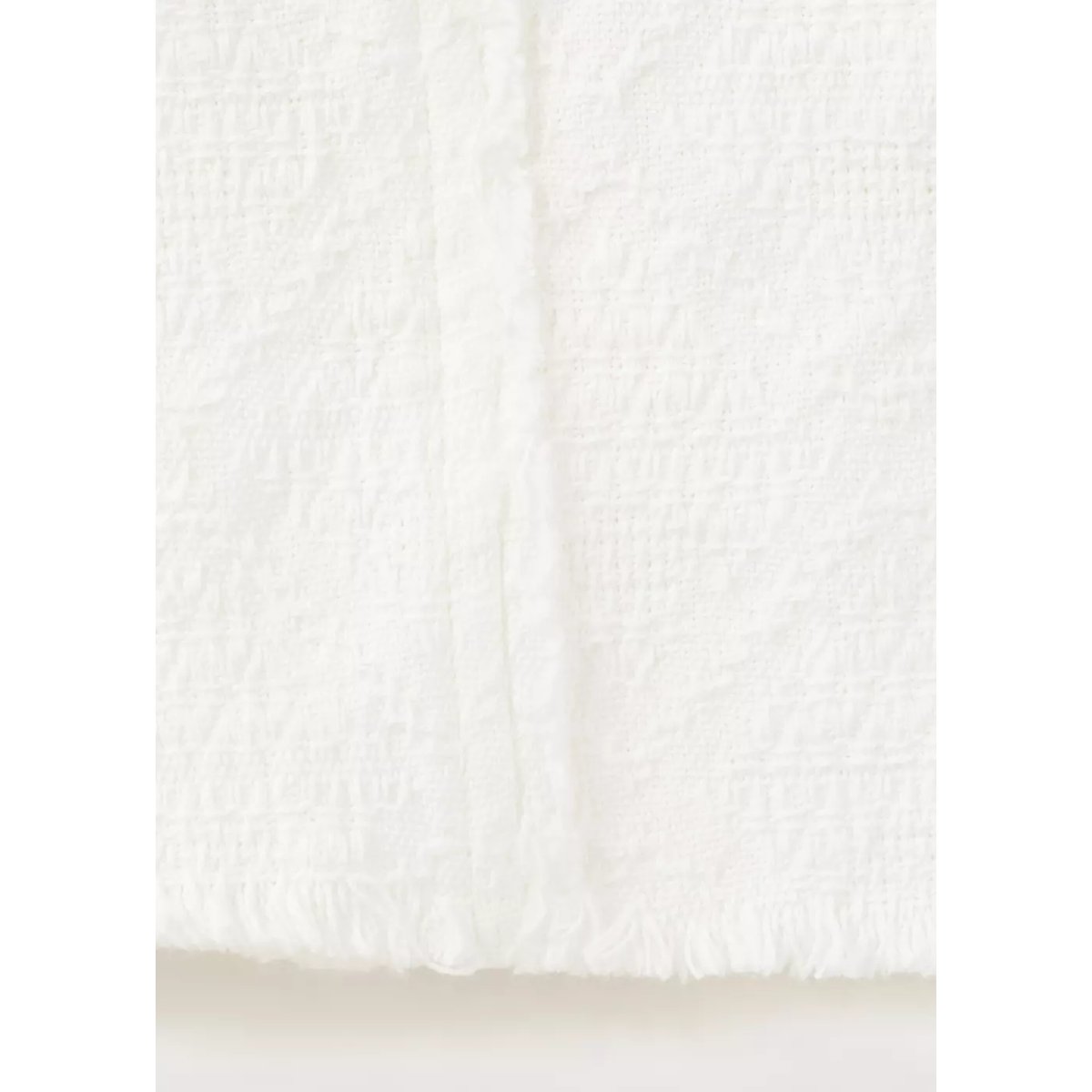 Short tweed blanc, MANGO KIDS