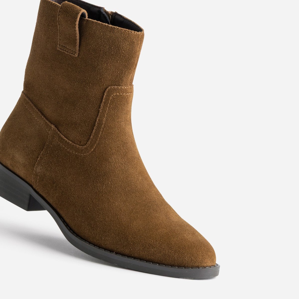 Boots en cuir LIWANE camel, ERAM