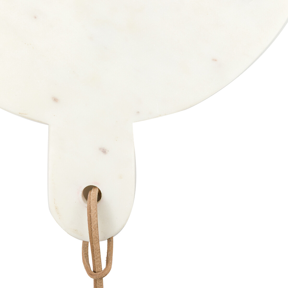 Novi Round Cheese Board in White Marble white, SO'HOME