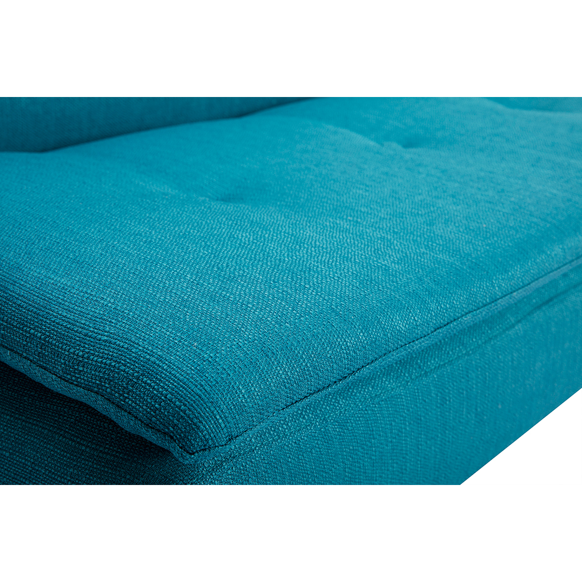 Canapé convertible scandinave 3 places SENSO bleu canard, MILIBOO