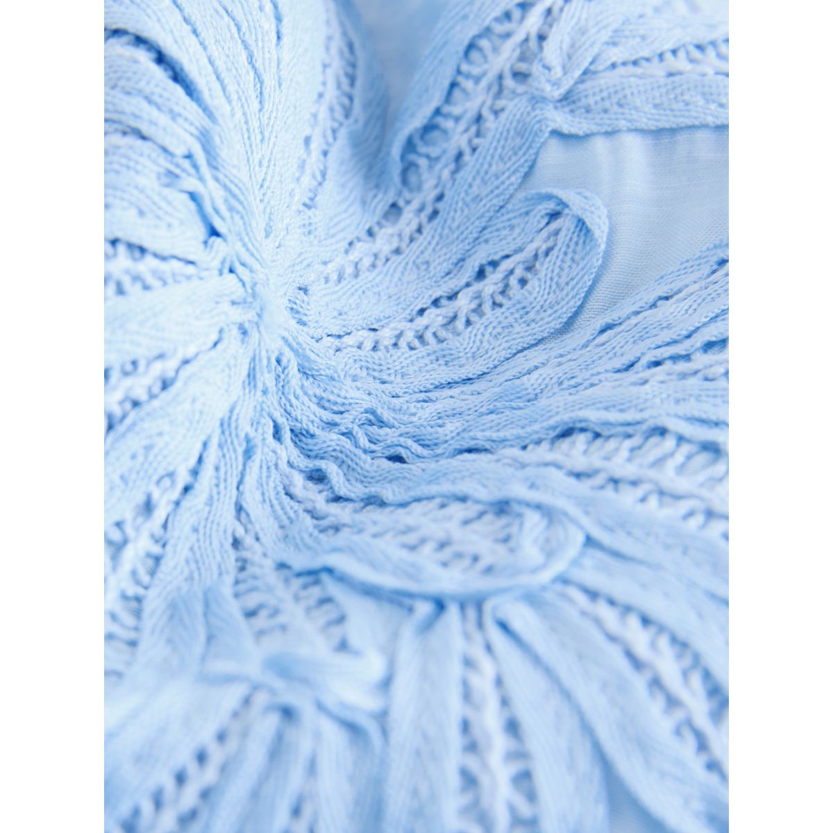 Haut d'été en dentelle cornelli bleu, NEXT