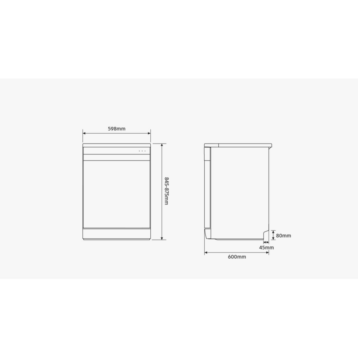 Lave vaisselle 60 cm DW70H73YCFRU1 inox, SAMSUNG