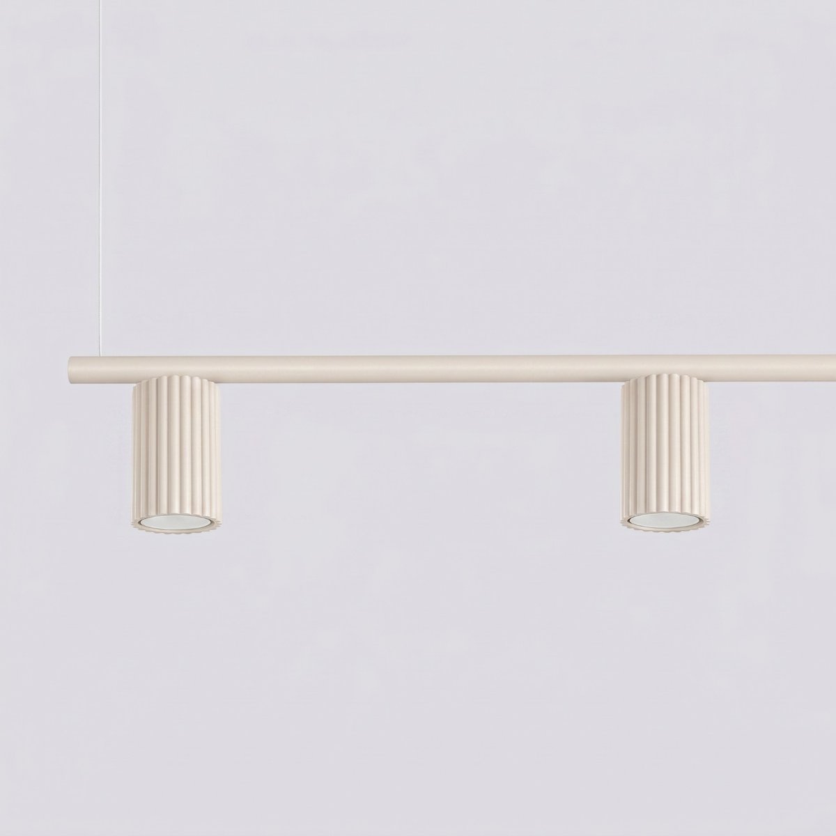 Lustre Aluminium Beige GU10 4 KARBON beige, EDEN