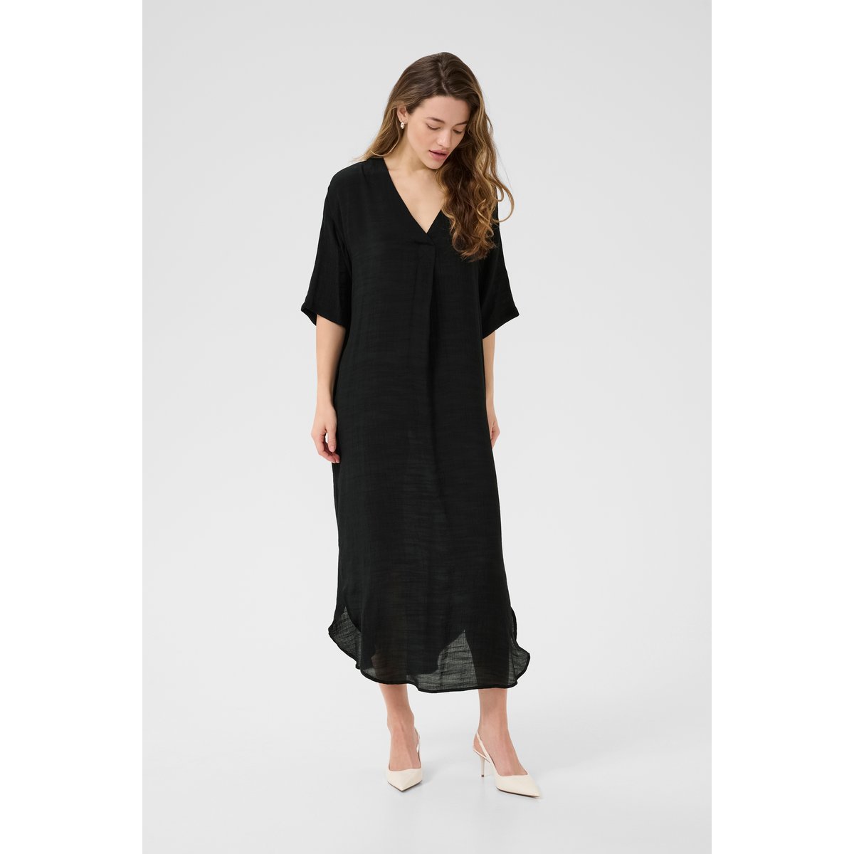 Robe noir black deep, KAFFE