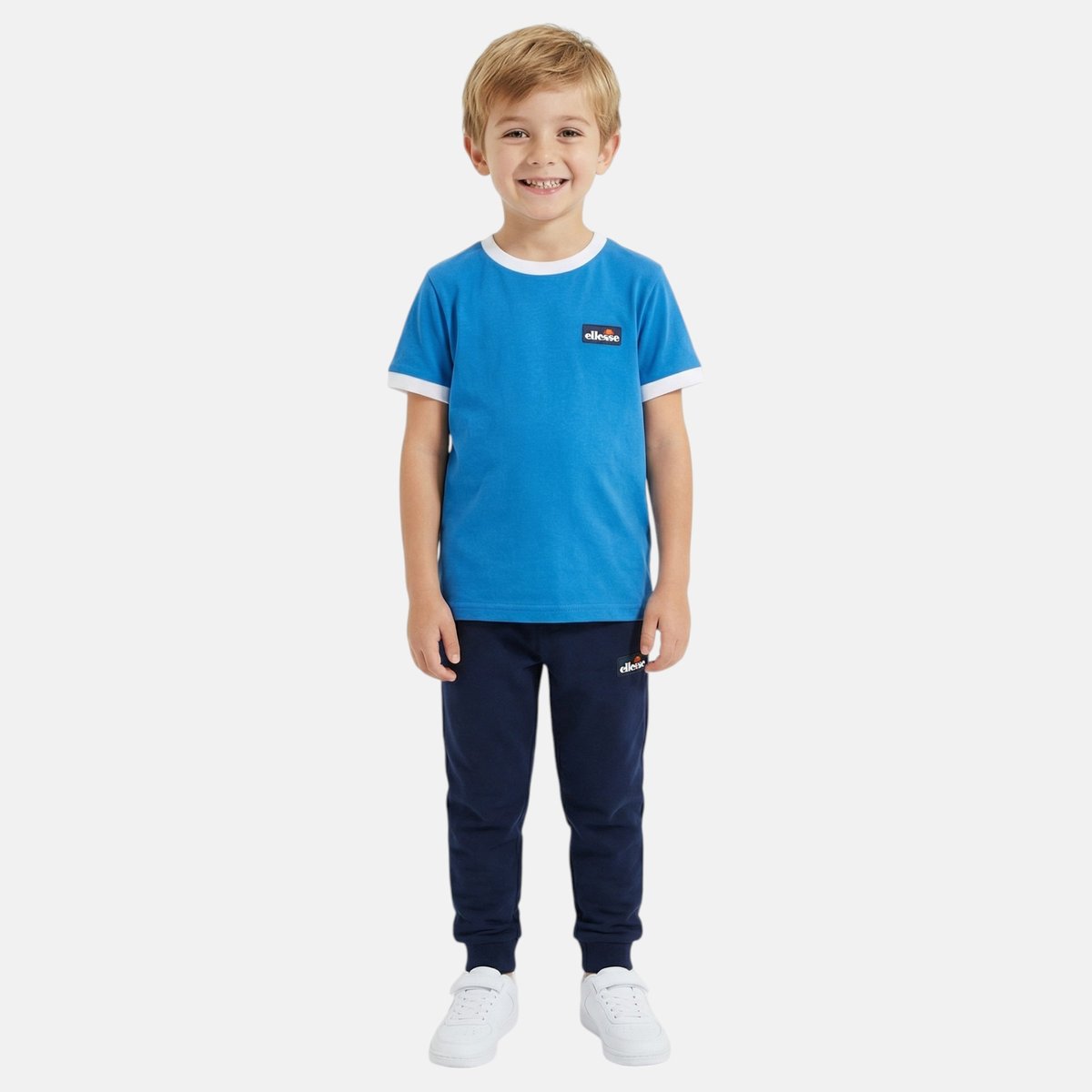 Lot de 2 t-shirts manches courtes et pantalon de jogging TEAM bleu marine, ELLESSE