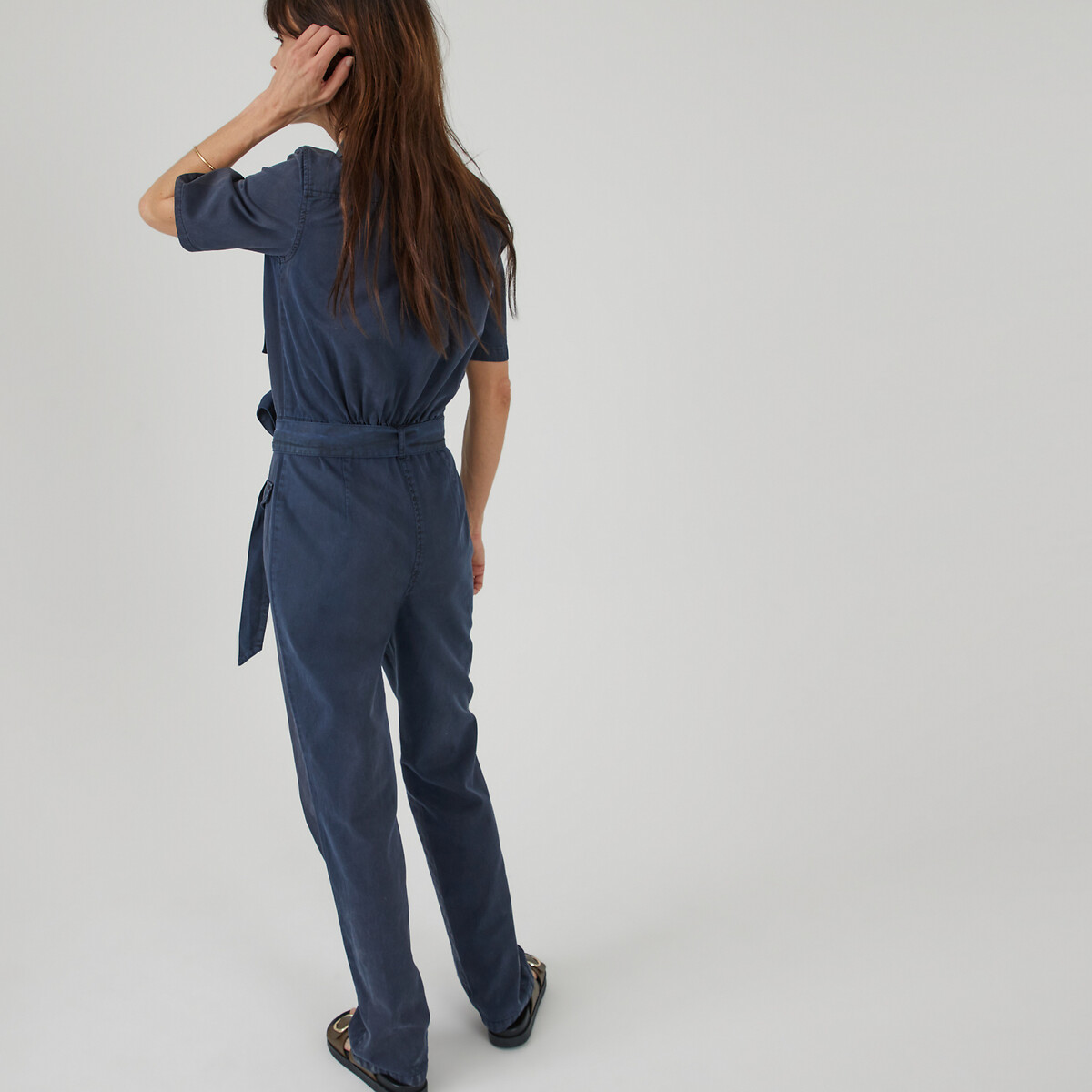 Combinaison manches courtes marine, LA REDOUTE COLLECTIONS