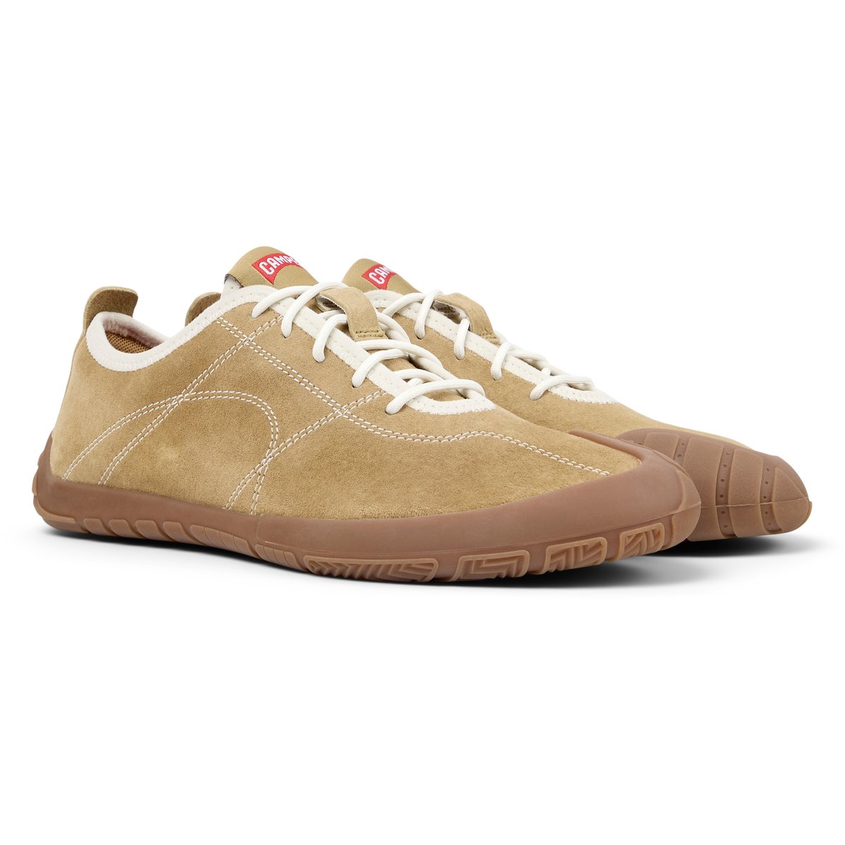 Baskets Cuir PEU PATH+ marron moyen, CAMPER
