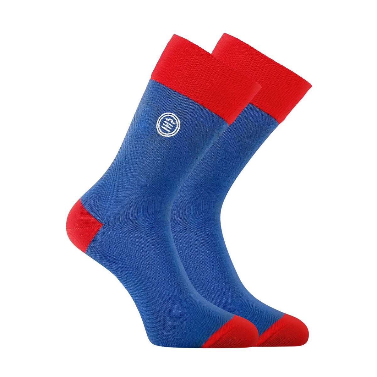 Lot De 12 Chaussettes De Ville noir/bleu/rouge/gris, SERGE BLANCO