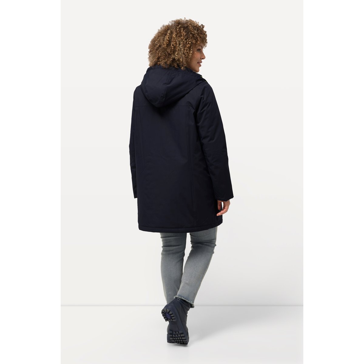 Veste outdoor HYPRAR, tissu imperméable marine, ULLA POPKEN