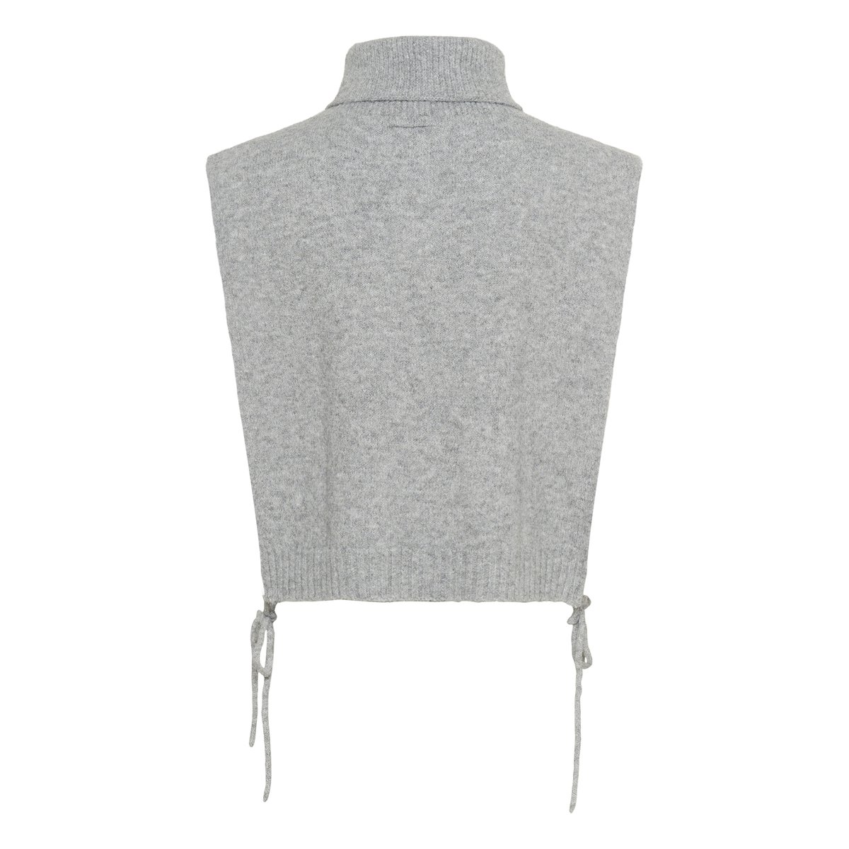 Manteau tricoté gris grey melange, CREAM