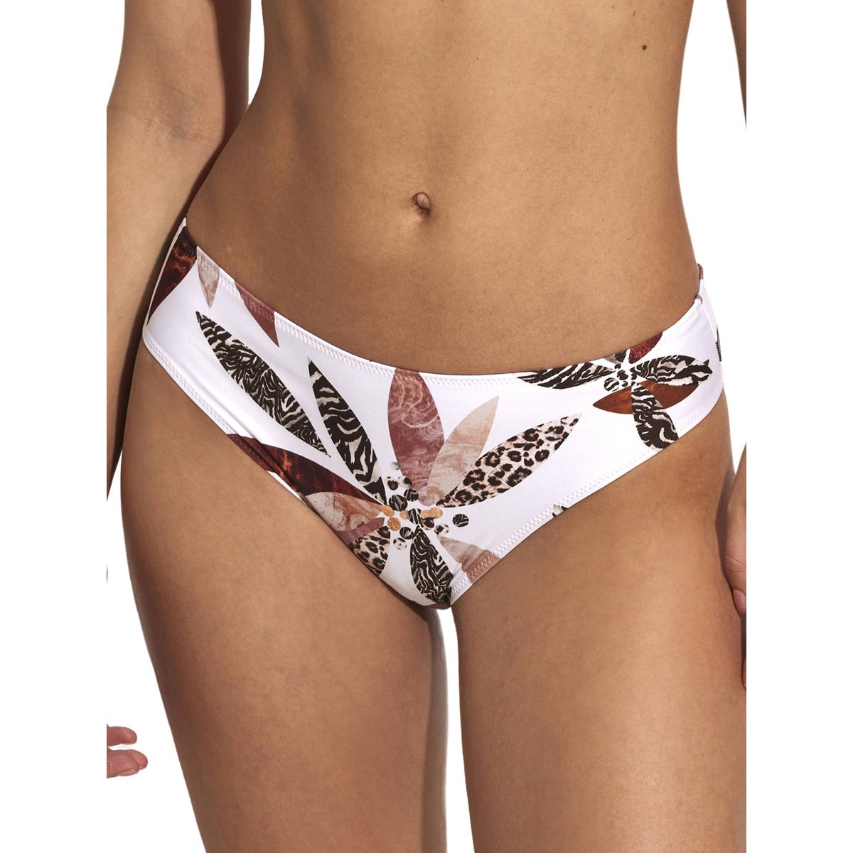 Bas maillot slip de bain Jamaica blanc, SELMARK MARE